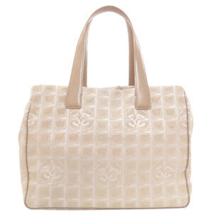 CHANEL Cream Tote Bag